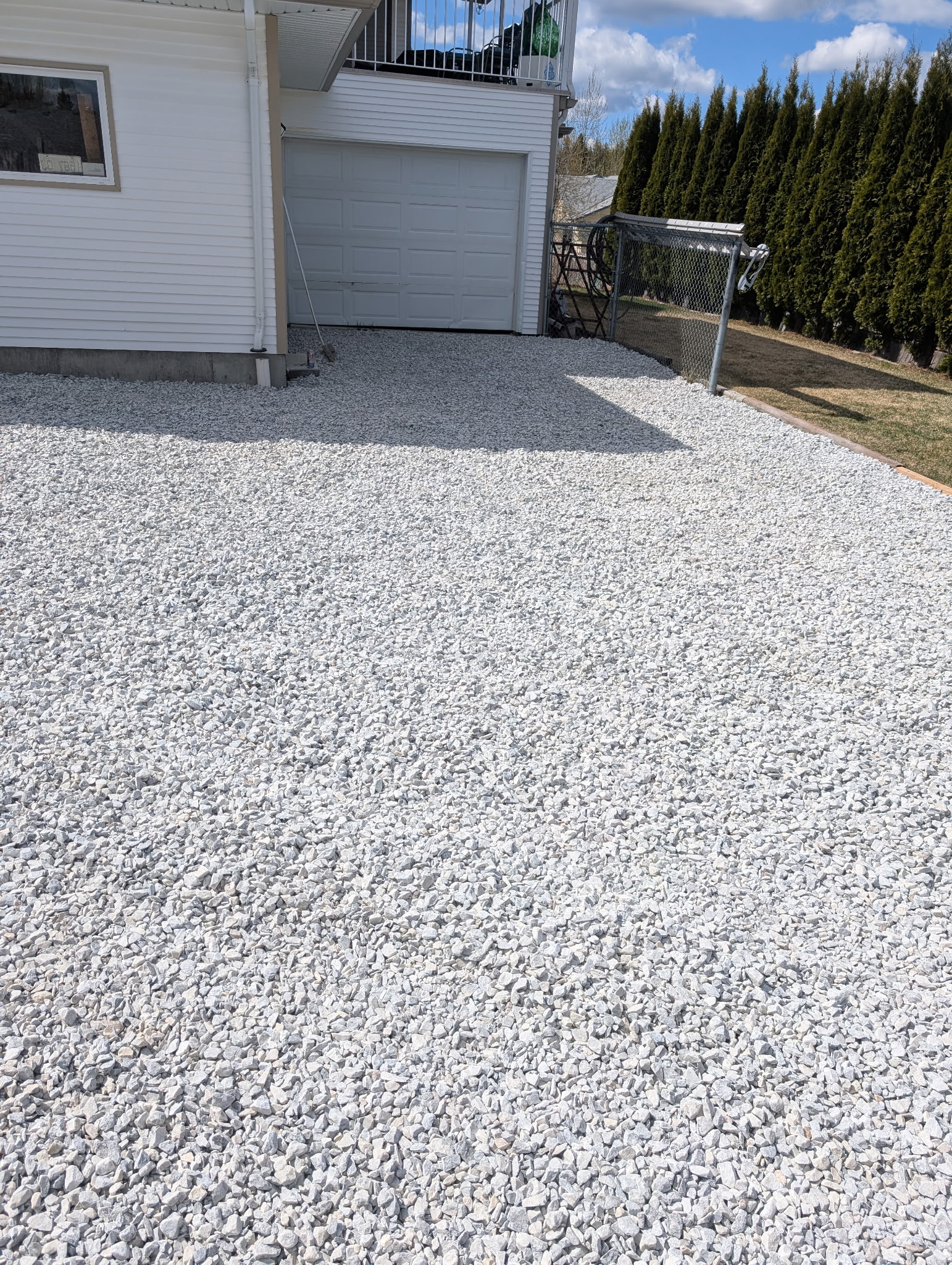 Limestone Landscape Rock 7/8" — Finished on a project