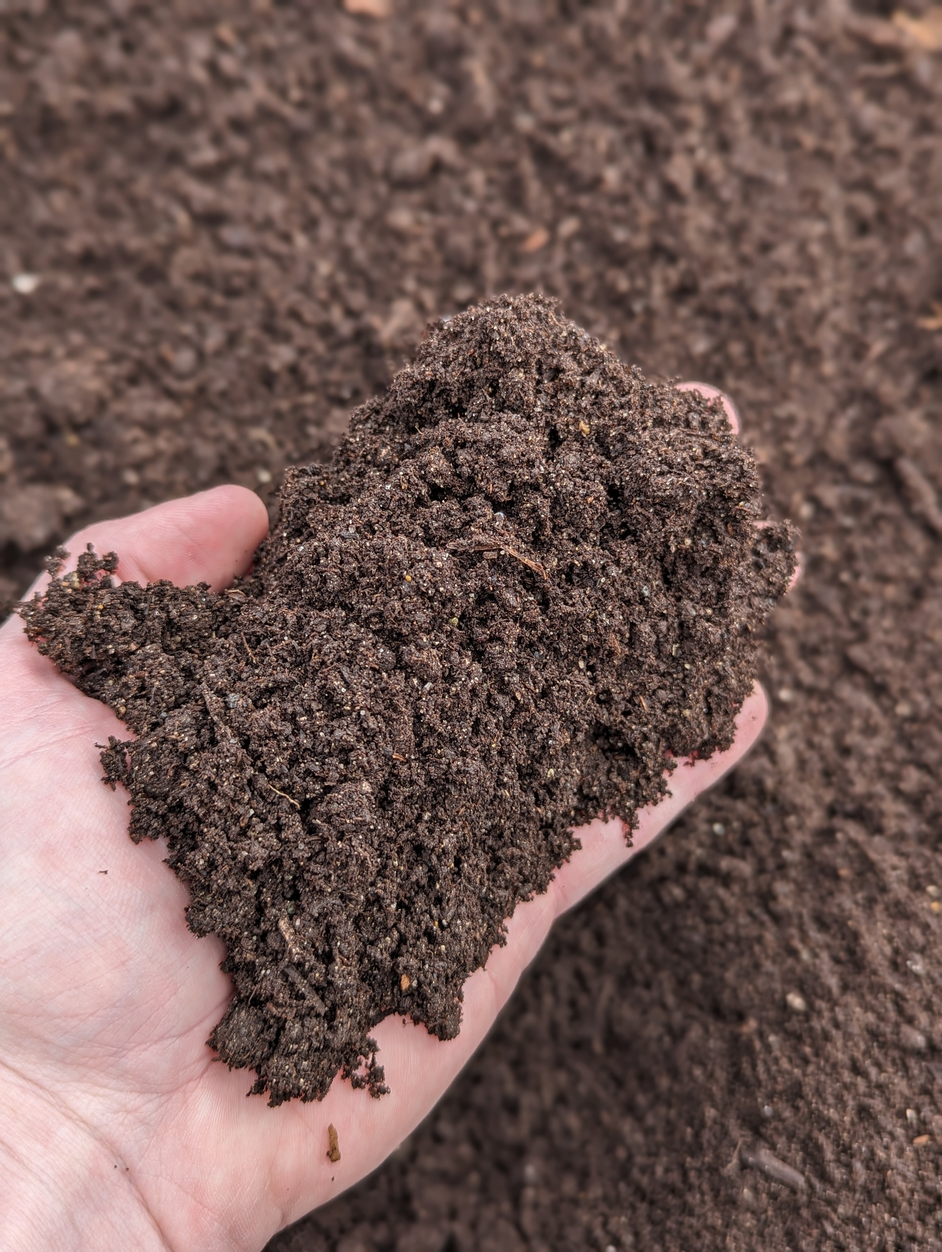 Garden Soil Mix — Up close